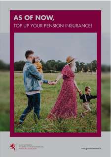As of now, top up your pension insurance!